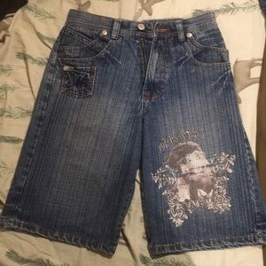 Tupac Makavlli Jean Shorts